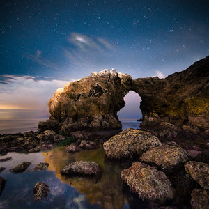 Starry Arch Reflections